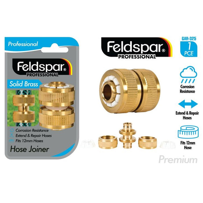 Hose Mender 12mm Brass