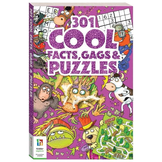 301 Cool Puzzles and Jokes