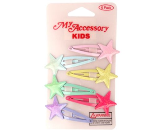 Sleepie Clip Stars 6pk