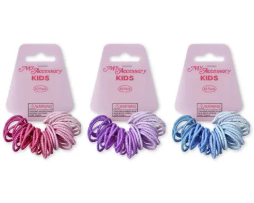 Hair Ring Kids 40 Pack