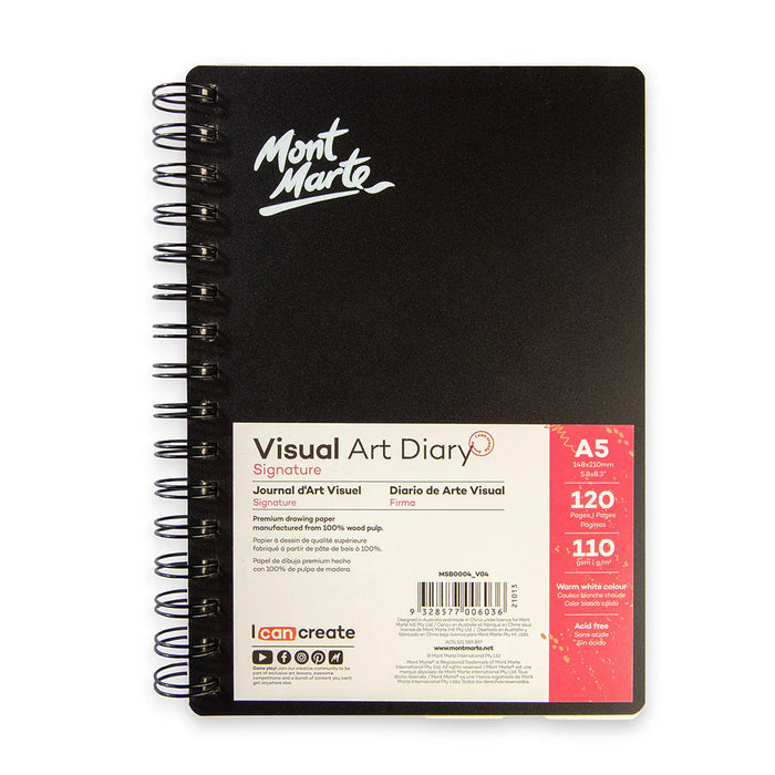 Mont Marte Visual Art Diary A5