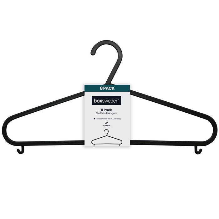 Plastic Hanger 8pk