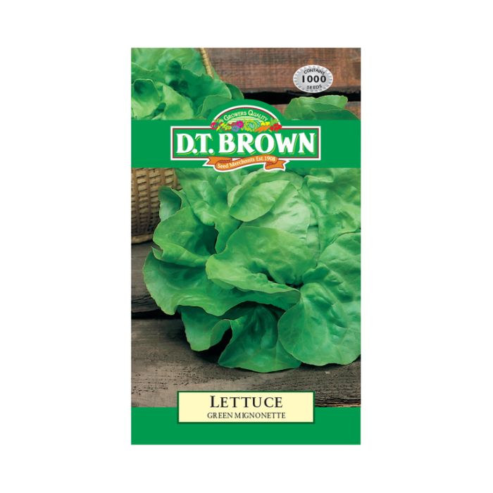 DT Brown Seeds Lettuce Green Mignonette