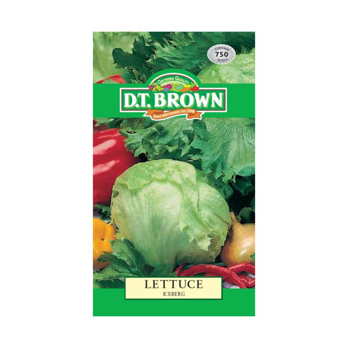 DT Brown Seeds Lettuce Iceberg