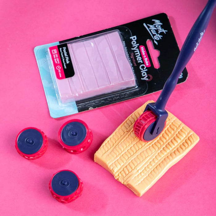 Mont Marte Textured Roller Wheel 5pc