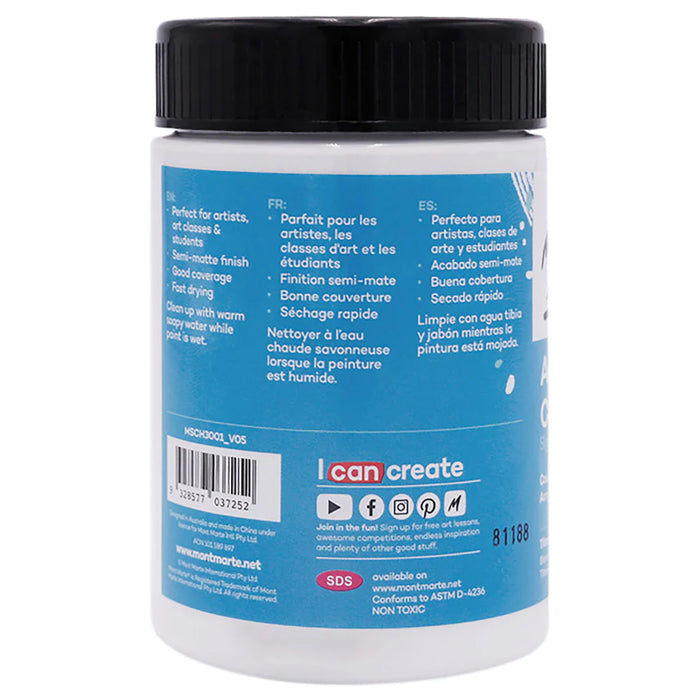 Mont Marte Acrylic Paint 300ml