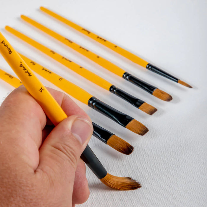 Mont Marte Brush Set Acrylic 6pc