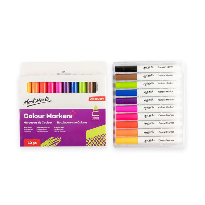 Mont Marte Colour Markers 10pc