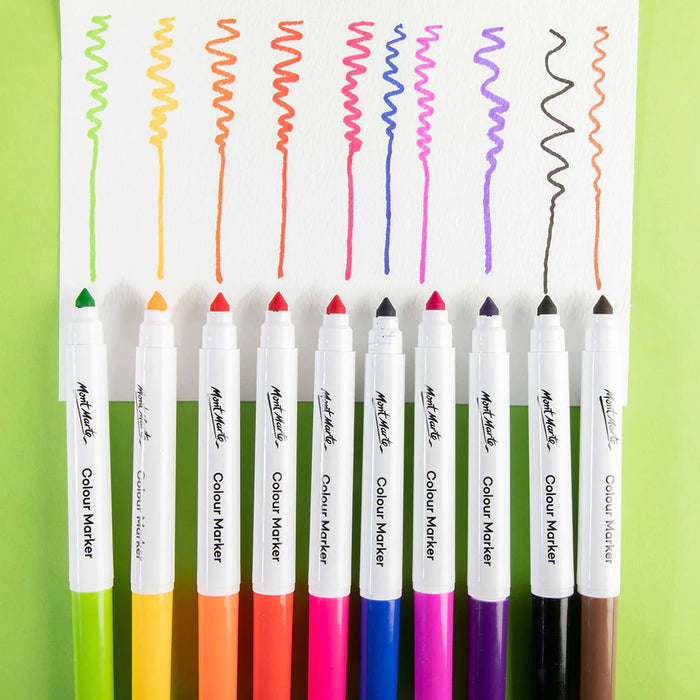 Mont Marte Colour Markers 10pc