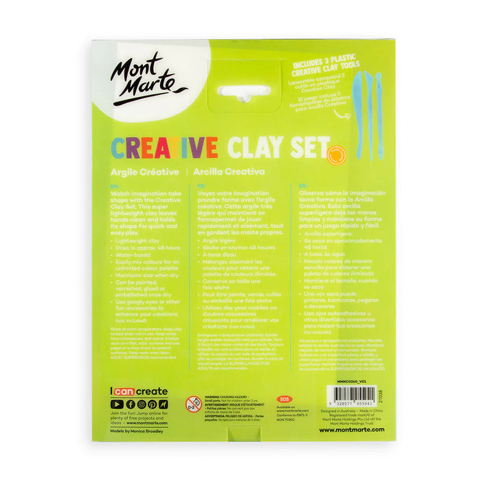 Mont Marte Creative Clay Set 27pc