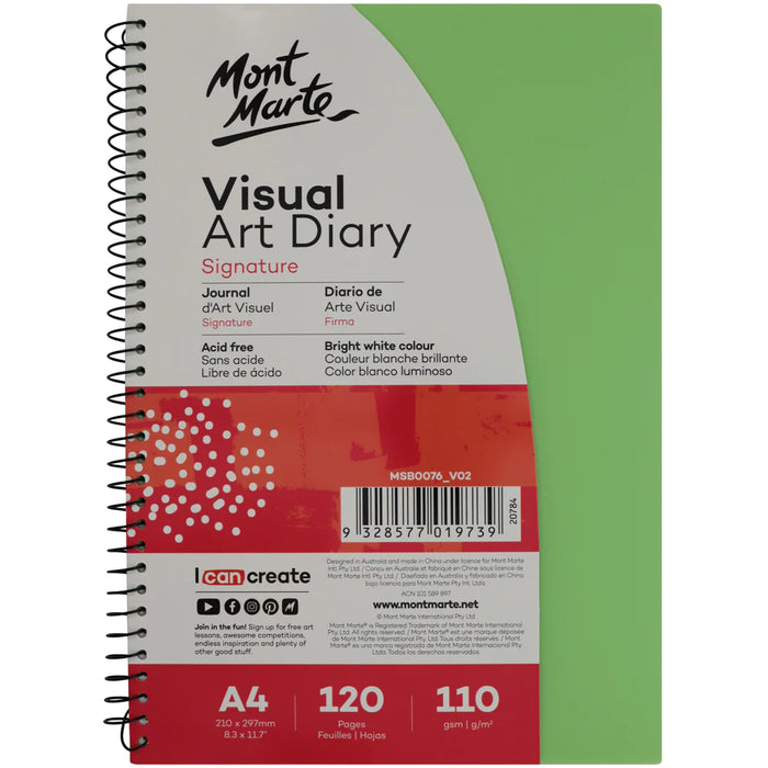 Mont Marte Visual Art Diary A4