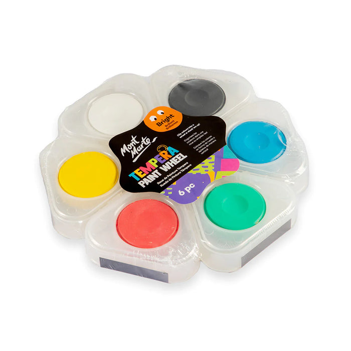 Mont Marte Tempera Wheel 6pc
