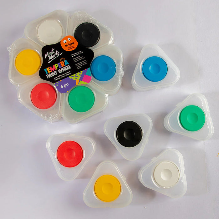 Mont Marte Tempera Wheel 6pc