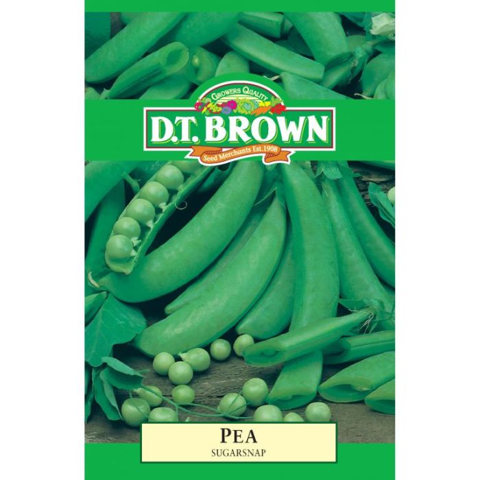 DT Brown Seeds Pea Sugarsnap