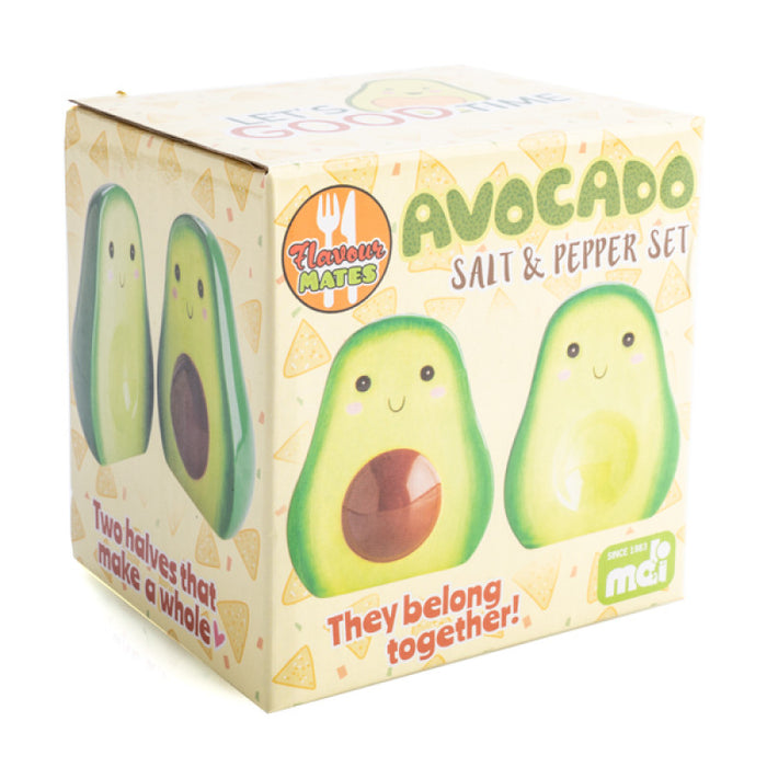 Salt & Pepper Shaker Avocado