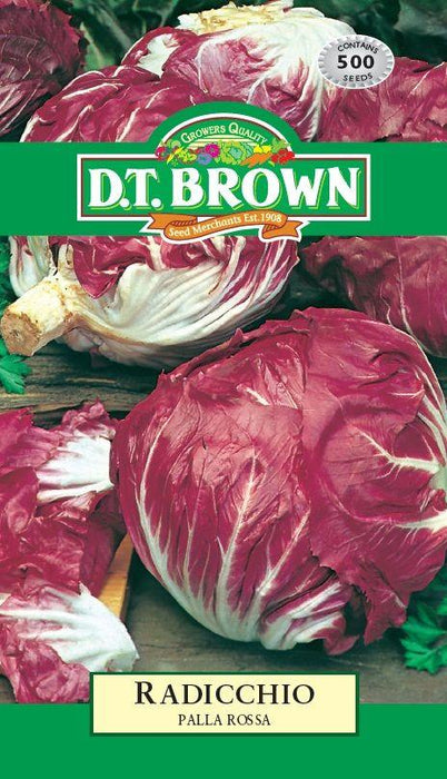 DT Brown Seeds Radicchio Palla Rossa