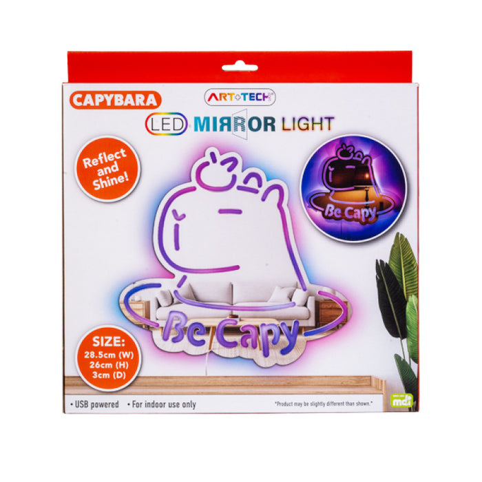 LED Mirror Light Capybara