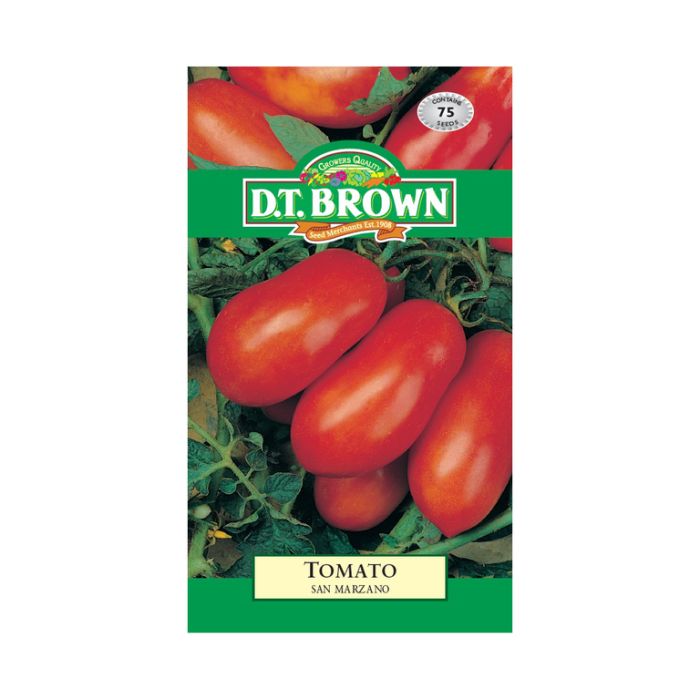 DT Brown Seeds Tomato San Marzano