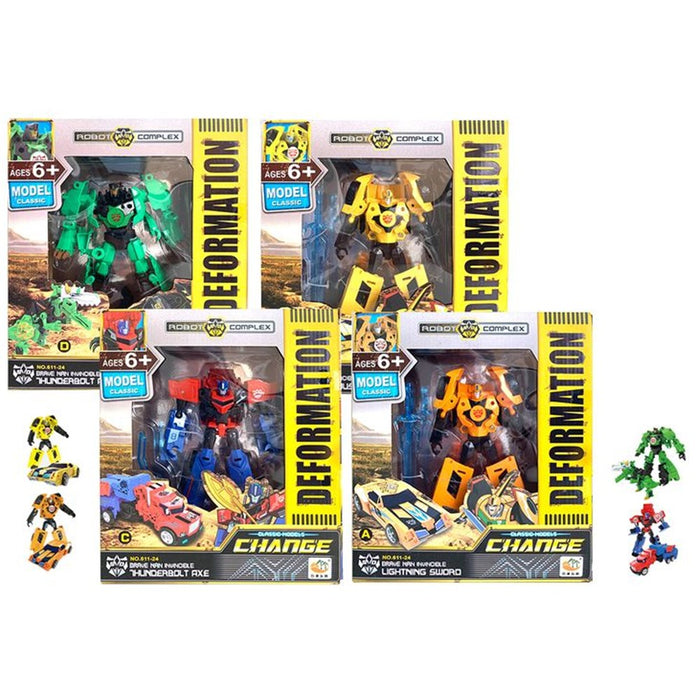 Robot Complex Transform Changing Robot 2pc