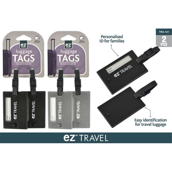 Luggage Tag Swivel 2pk