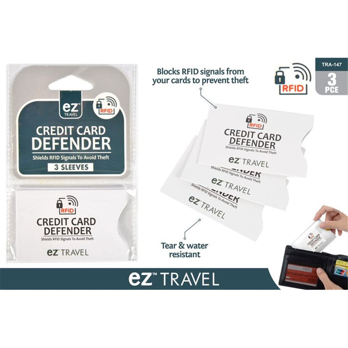 RFID Card Sleeve 3pk