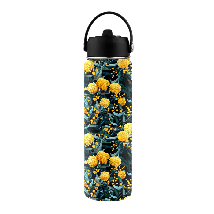 Water Bottle Golden Wattle