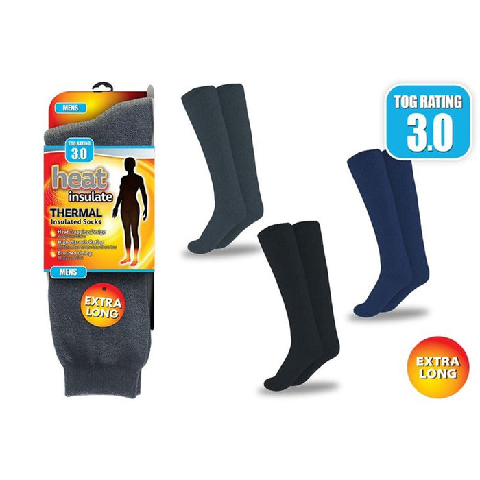 Mens Heat Insulated Socks Long