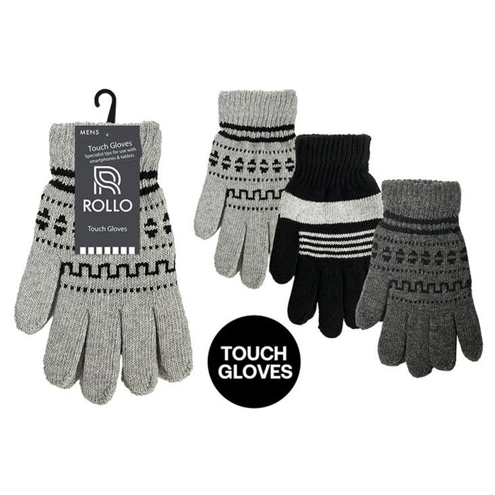 Mens Touch Gloves