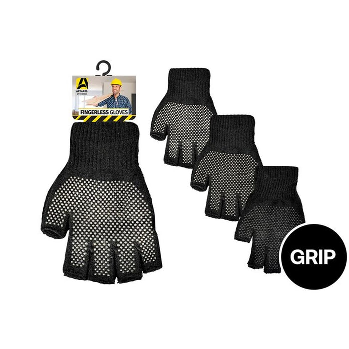 Fingerless Gloves with Grip