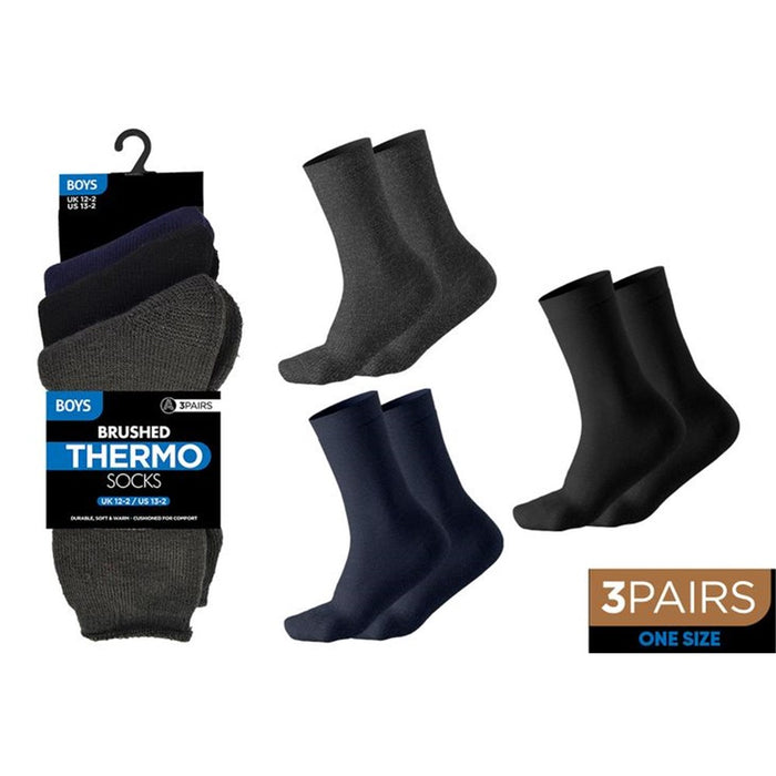 Thermal Socks Boys 3pk