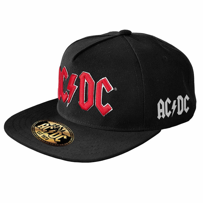 ACDC Logo Flat Cap