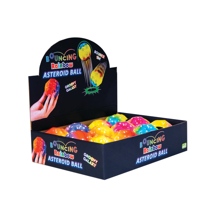 Bouncing Asteroid Ball Rainbow