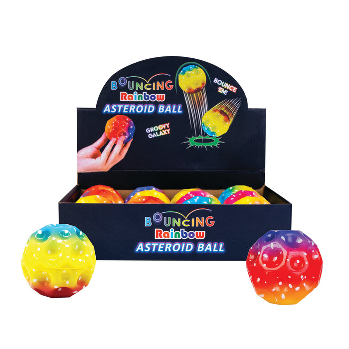 Bouncing Asteroid Ball Rainbow