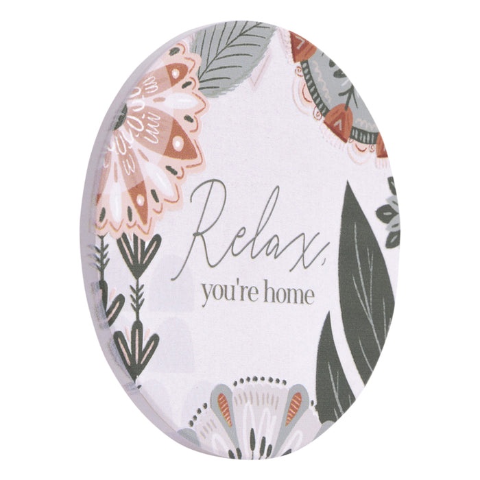 Amber Garden Ceramic Coaster Relax