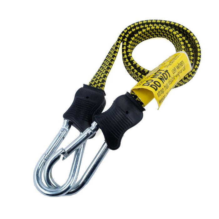 Bungee Cord Flat with Carabiner 75cm