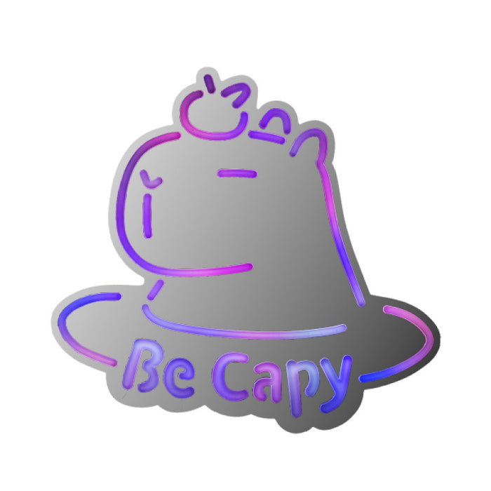 LED Mirror Light Capybara