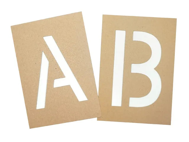 Letter Stencil Book