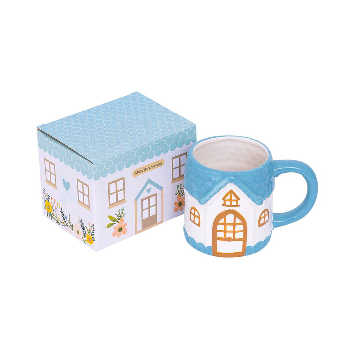Cottage Grove Mug Blue House
