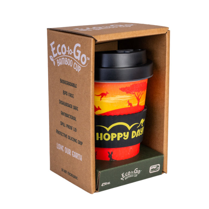 Eco Bamboo Cup-To-Go Bee Kangaroo
