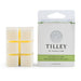 Tilley Coconut & Lime Soy Wax Melts (FG0854), 6 x 10g square melts next to white packaging. Australian-made home fragrance.