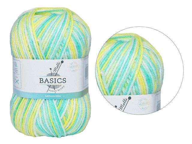 Yarn Acrylic Multi 100g