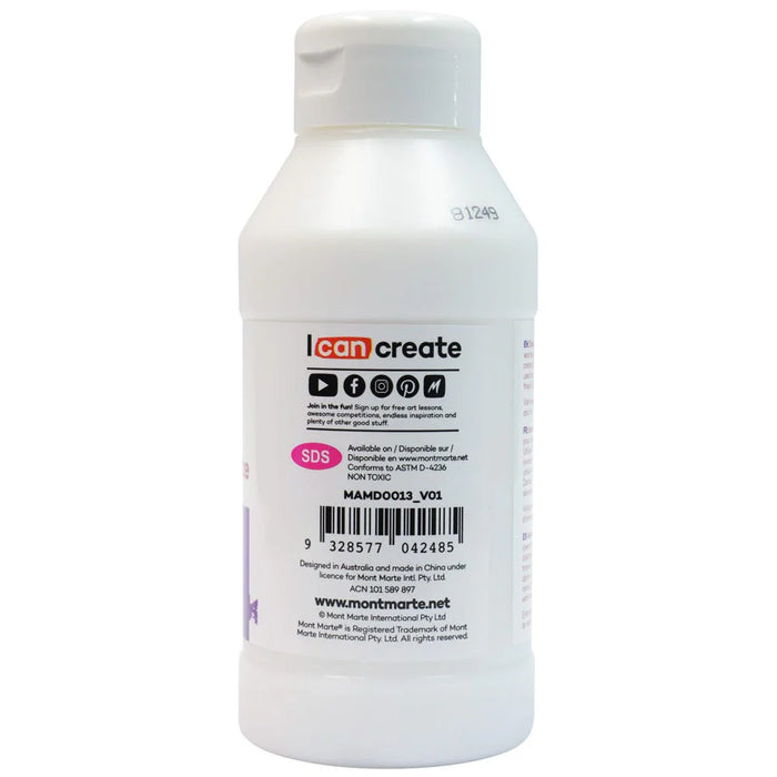 Mont Marte Acrylic Medium Matte 250ml