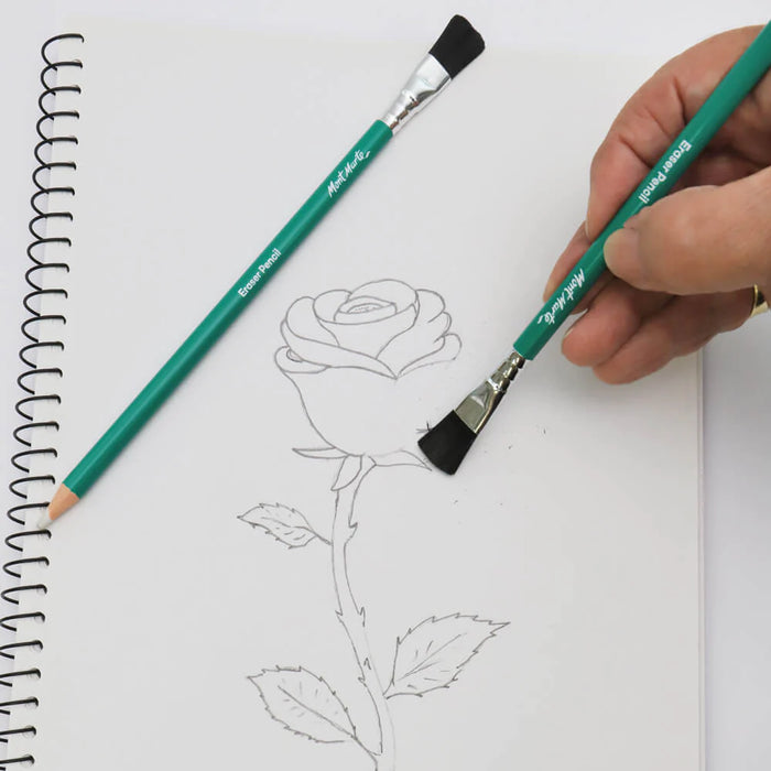 Mont Marte Precision Eraser with Brush 2pc