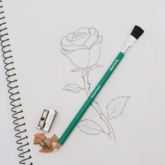 Mont Marte Precision Eraser with Brush 2pc