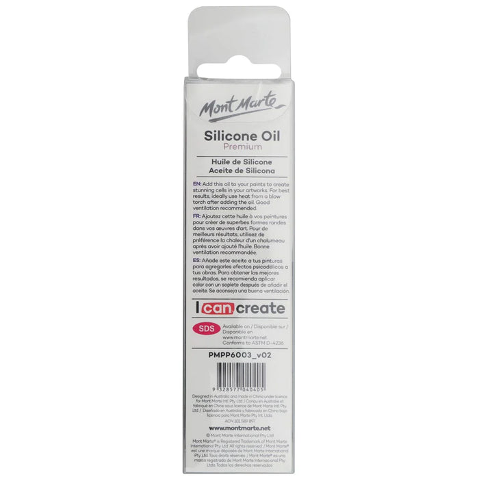 Mont Marte Silicone Oil 60ml