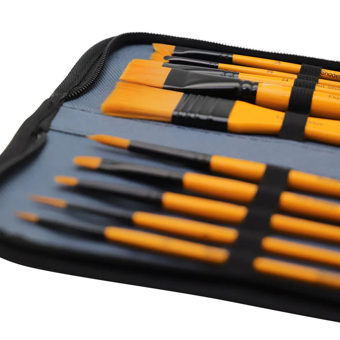 Mont Marte Acrylic Brush Set 11pc
