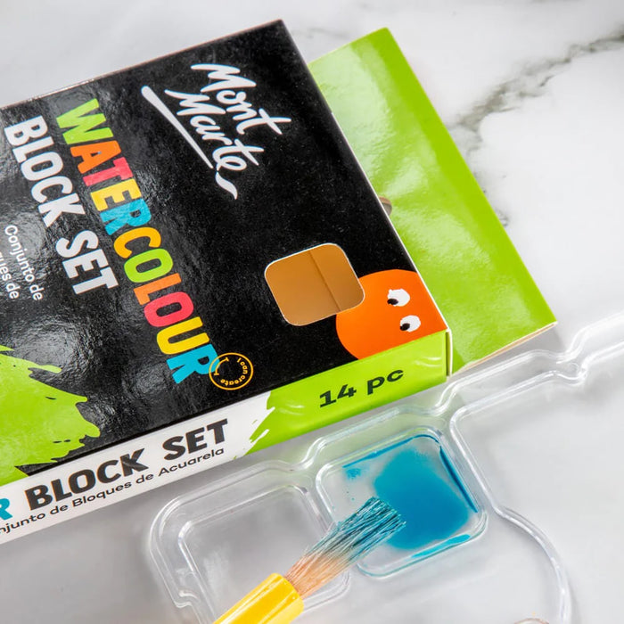 Mont Marte Watercolour Block Set 14pc