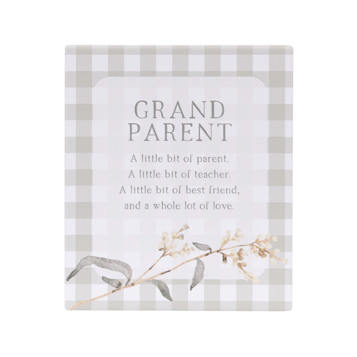 Rustic Meadow Verse Grandparent