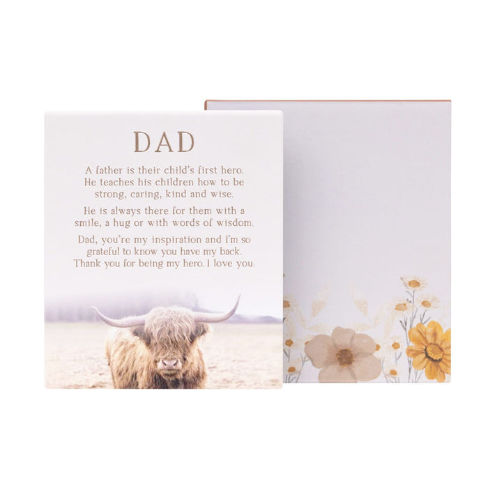 Rustic Meadow Verse Dad