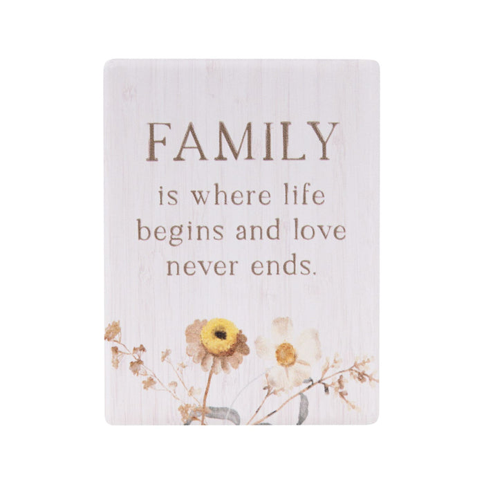 Rustic Meadow Ceramic Magnet Family